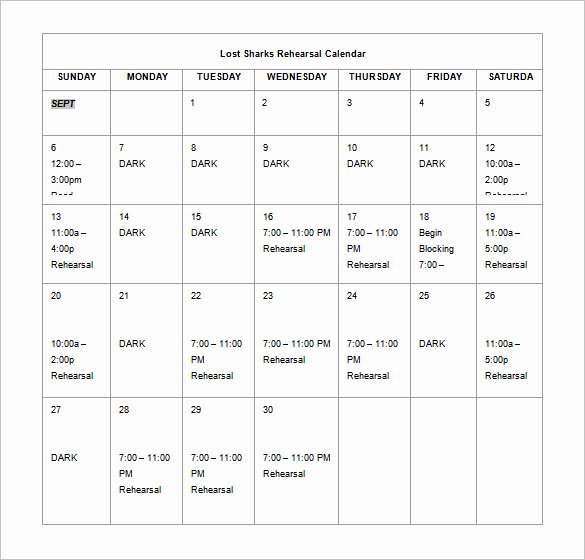 30 Choir Rehearsal Plan Template Hamiltonplastering