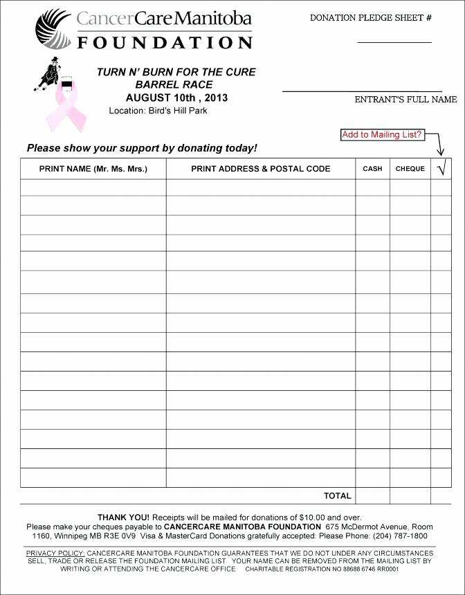 church donation receipt form goodwill awesome fancy pledge template