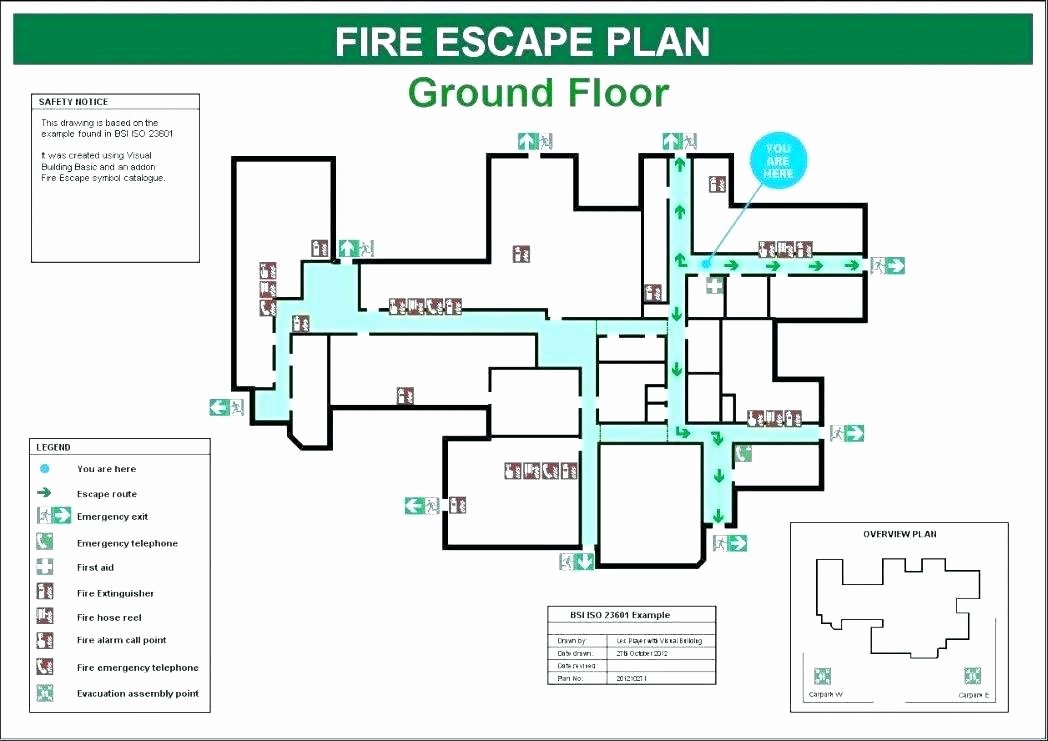 Church Emergency Action Plan Template Unique Fire Emergency Plan