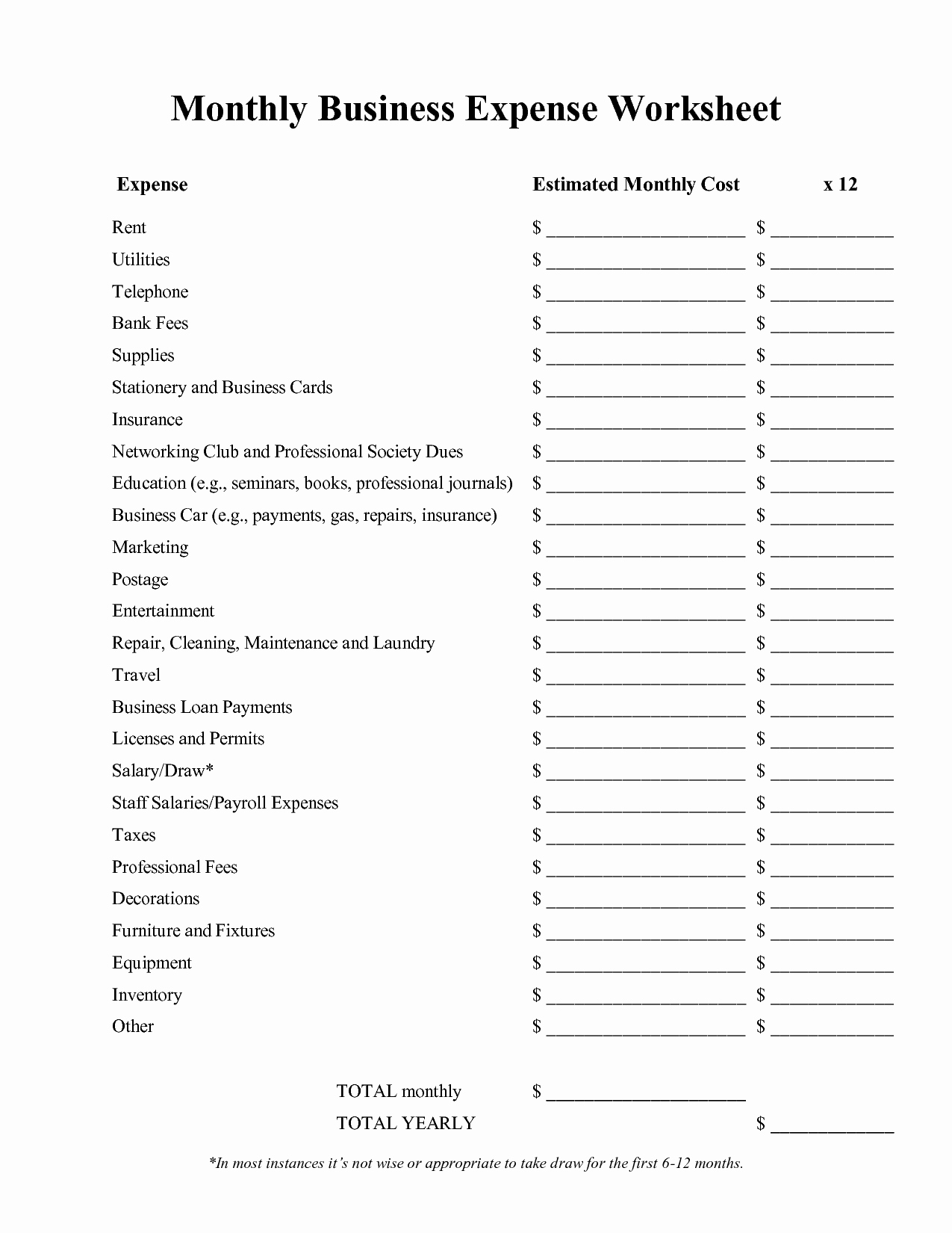 Cleaning Business Expenses Spreadsheet Awesome Monthly Business Expense Worksheet Template
