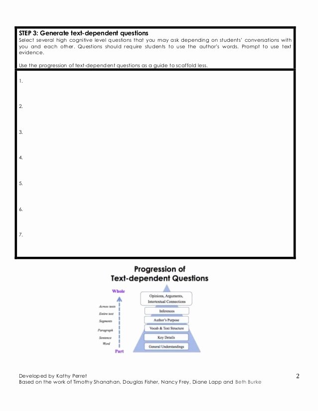 Close Reading Lesson Plan Template Best Of Close Reading Template