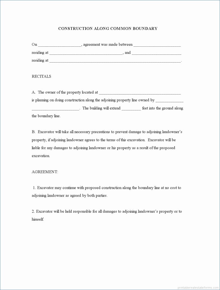 Co Ownership Agreement Real Estate Template Lovely 47 New Co Ownership Property Agreement Sample