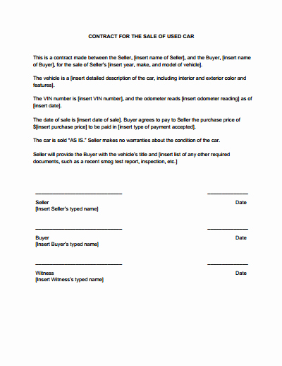Co-ownership Agreement Real Estate Template Lovely Sales Contract Template Free Download Create Edit Fill