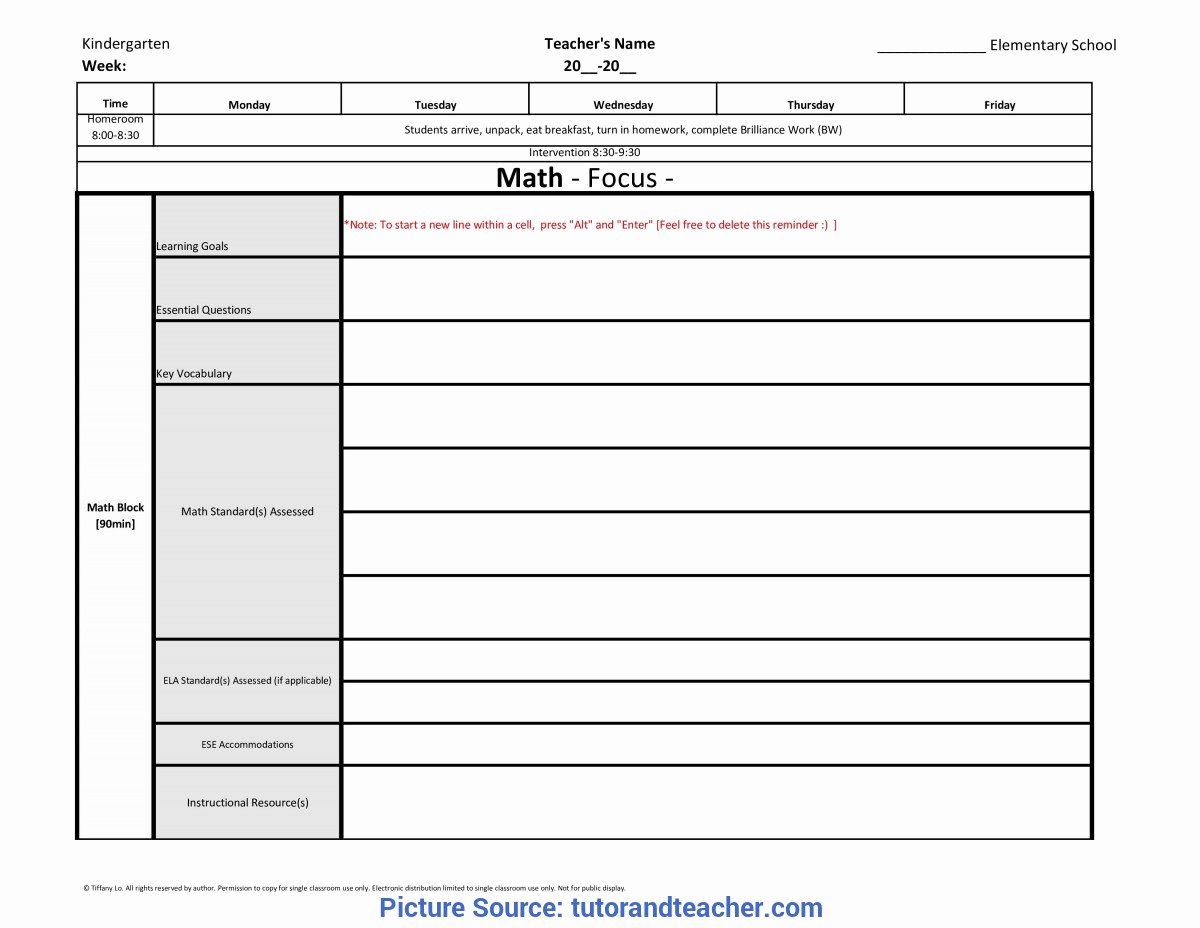 Co Teaching Lesson Plan Template Luxury 20 Co Teaching Lesson Plan Template
