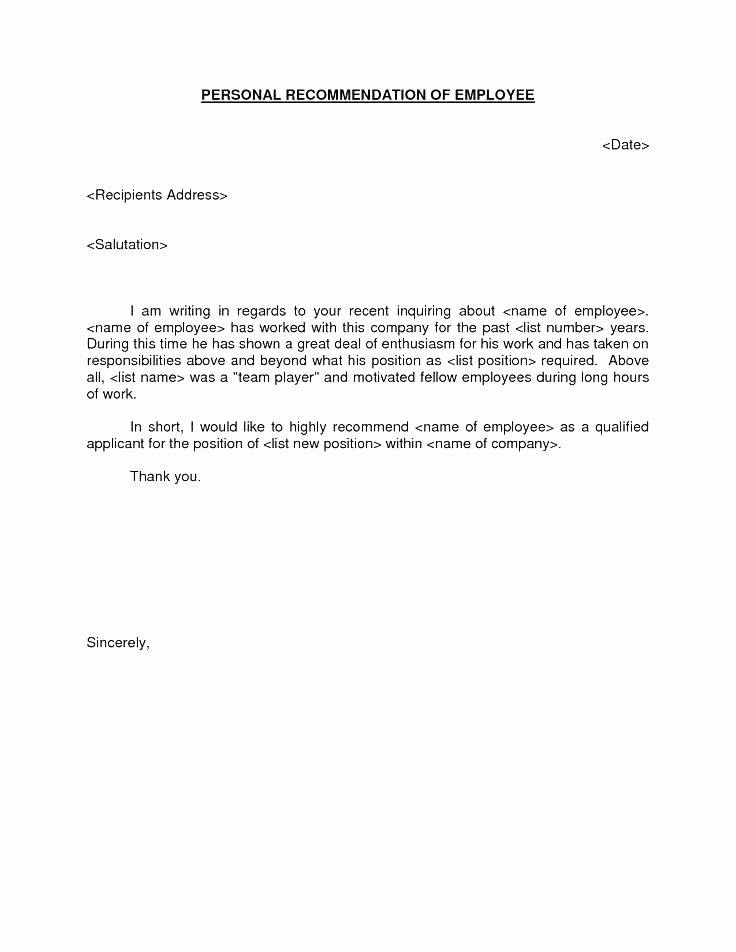 Co Worker Letter Of Recommendation Elegant 15 Coworker Reference Letter Examples