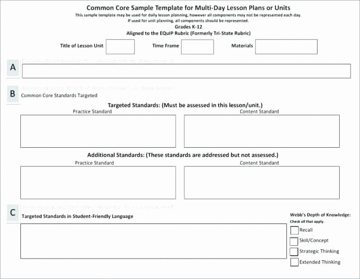Coe Lesson Plan Template Best Of Sample Unit Plan 7 Example format – Coe