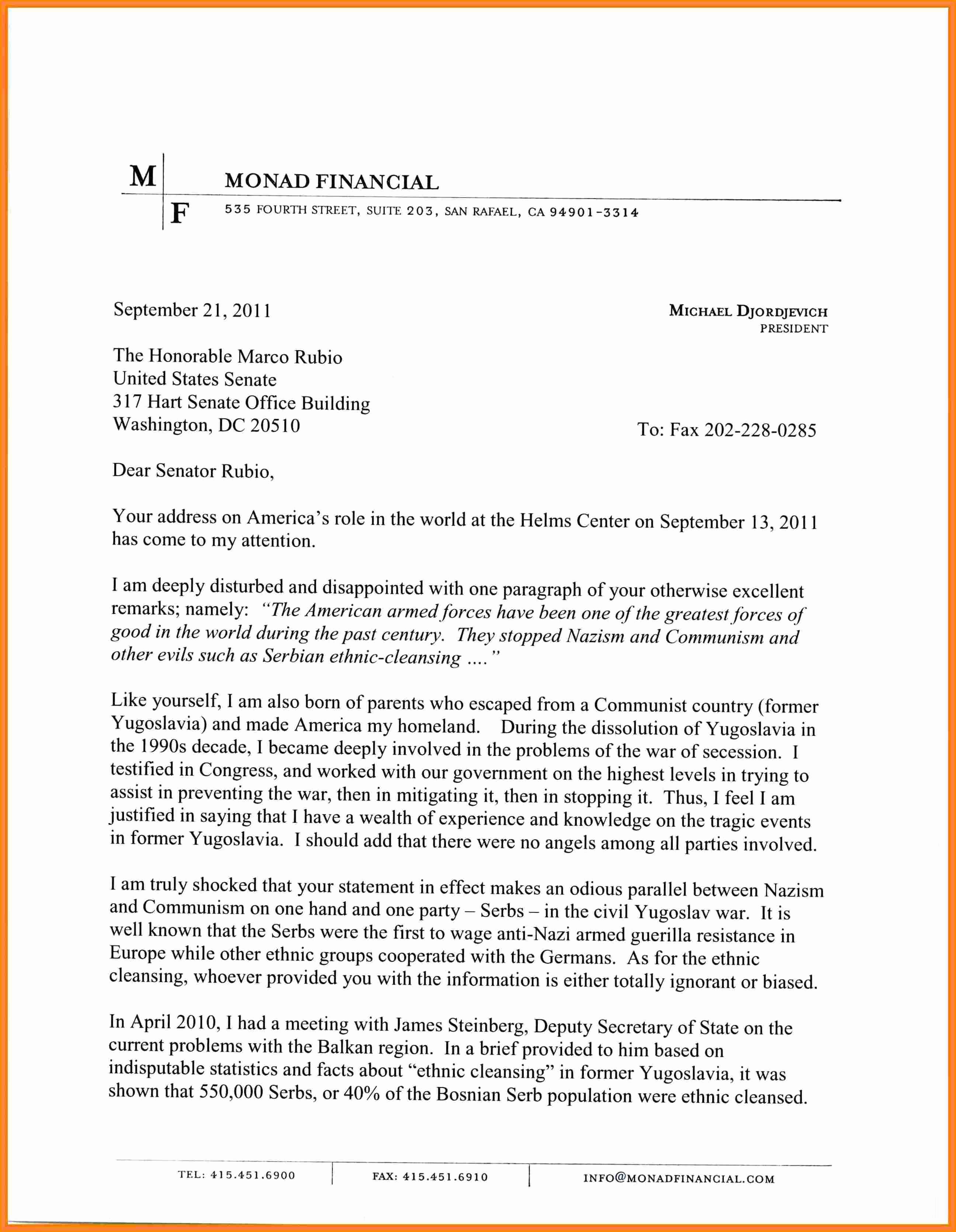College Appeal Letter format Beautiful 5 College Appeal Letter Examples