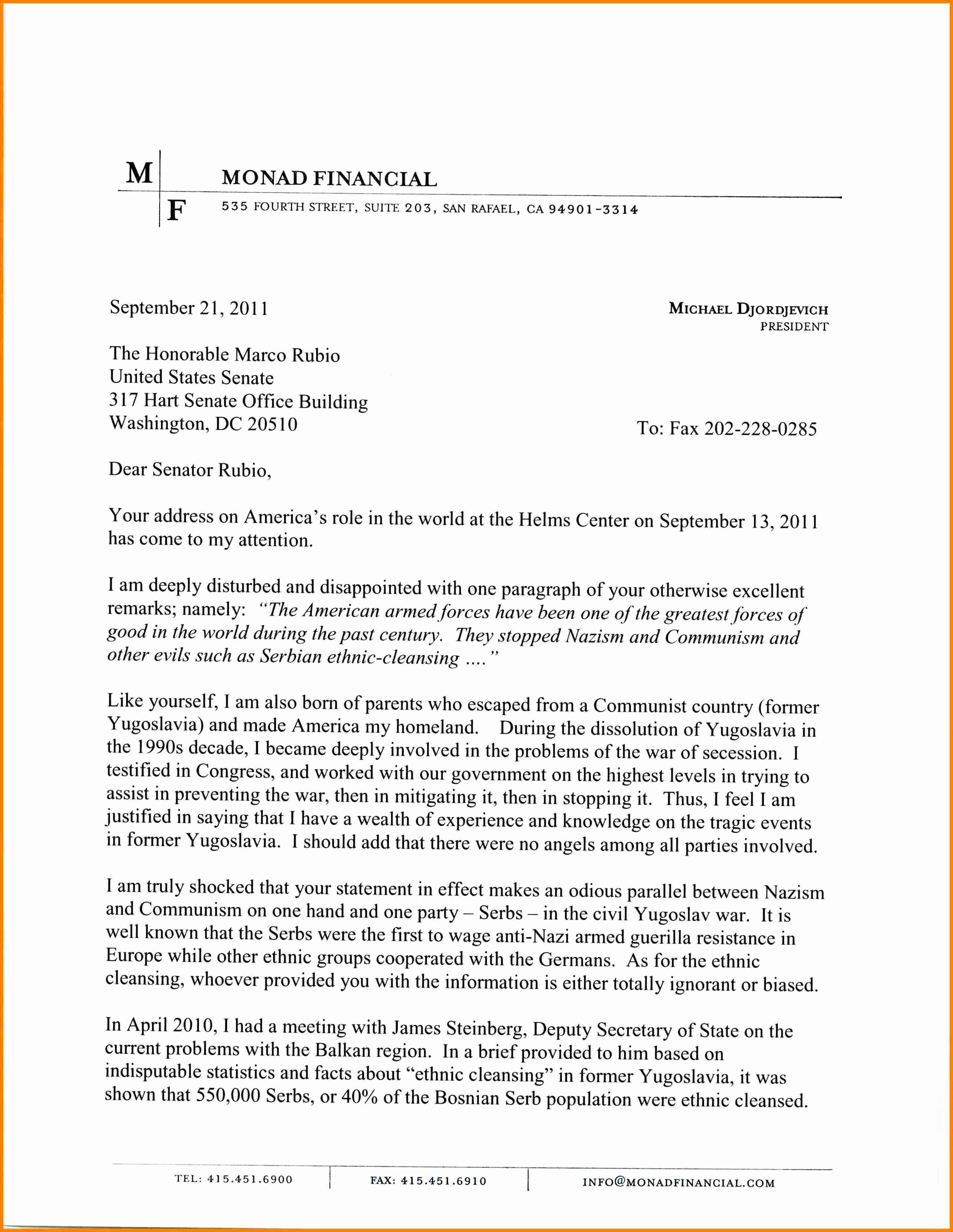College Appeal Letter format Inspirational 5 Academic Appeal Letter for Financial Aid Sample