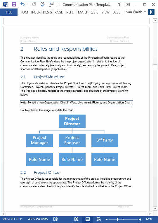 Communication Plan Template Excel New Munication Plan Templates – Download Ms Word and Excel