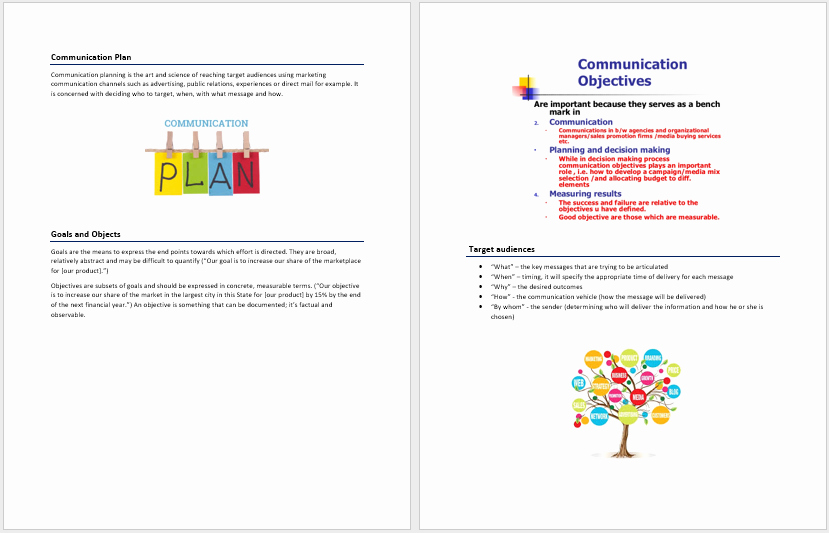Communications Plan Template Word Best Of Munication Plan Template – Microsoft Word Templates