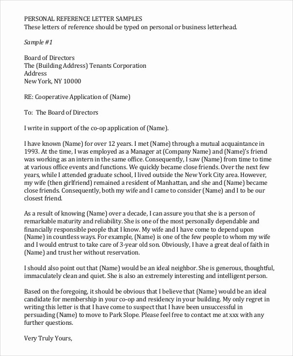 30 Confidential Letter Of Recommendation Hamiltonplastering