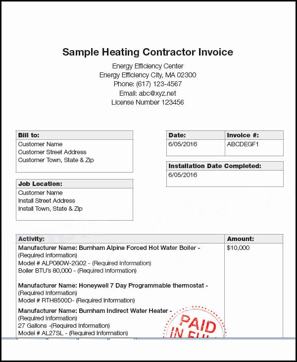 Contractor Receipt Of Payment Best Of 5 Work Receipt Templates – Examples In Word Pdf