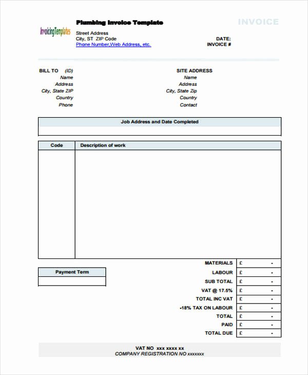 Contractor Receipt Of Payment New 10 Contractor Receipt Templates Free Sample Example