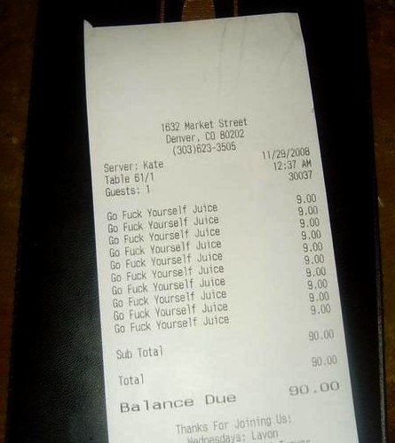 Copy Of A Receipt Inspirational the Ultimate Hatelist Hate 55 the Customer Copy