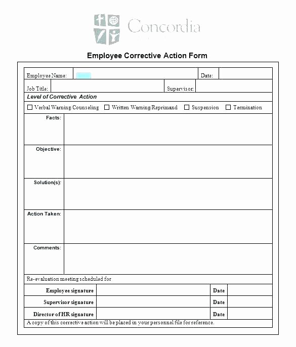 Corrective Action Plan Template Excel Beautiful Corrective Action Report Template Excel Corrective Action