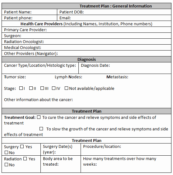 Counseling Treatment Plan Template Pdf New 38 Free Treatment Plan Templates In Word Excel Pdf