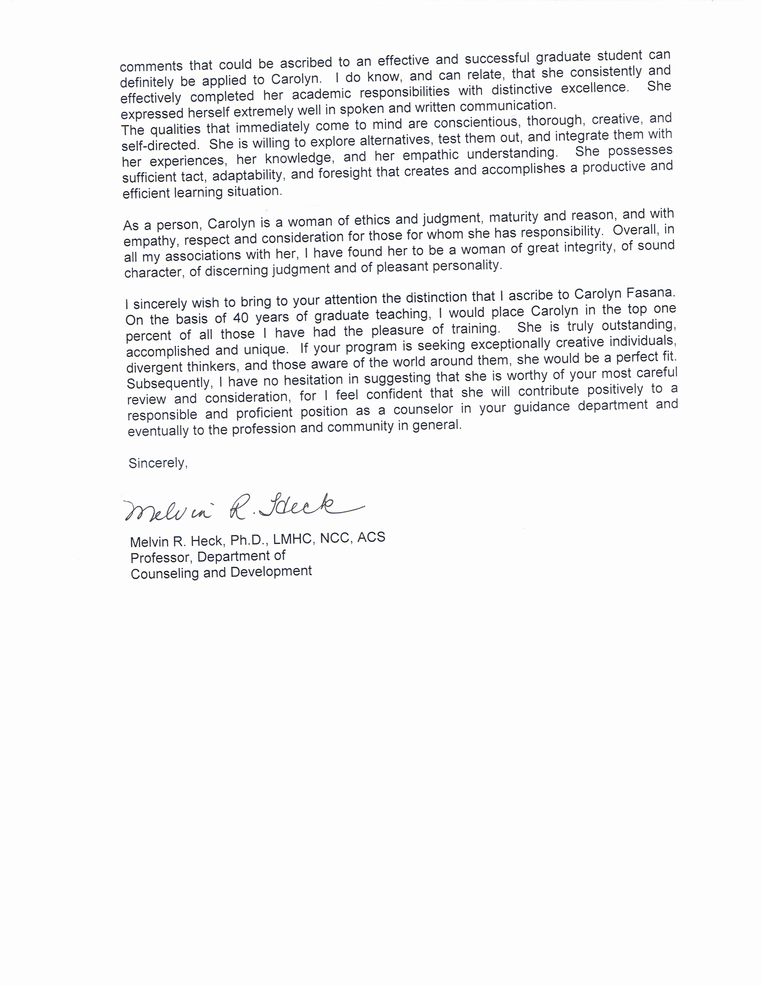 Counselor Letter Of Recommendation Beautiful Letters Of Re Mendation
