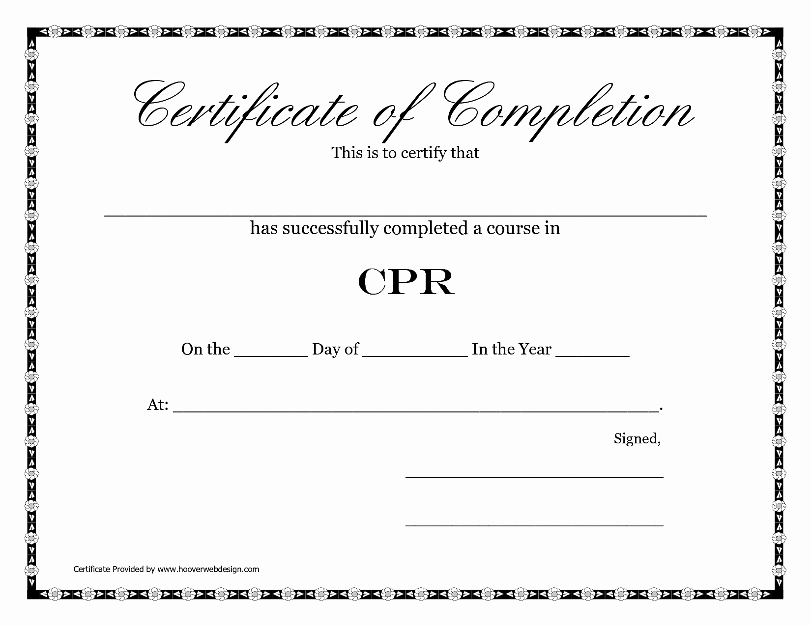 Cpr Card Template Word Inspirational Blank Certificates Pletion Mughals