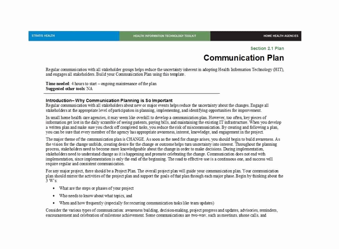 Crisis Communications Plan Template Fresh 37 Simple Munication Plan Examples Free Templates