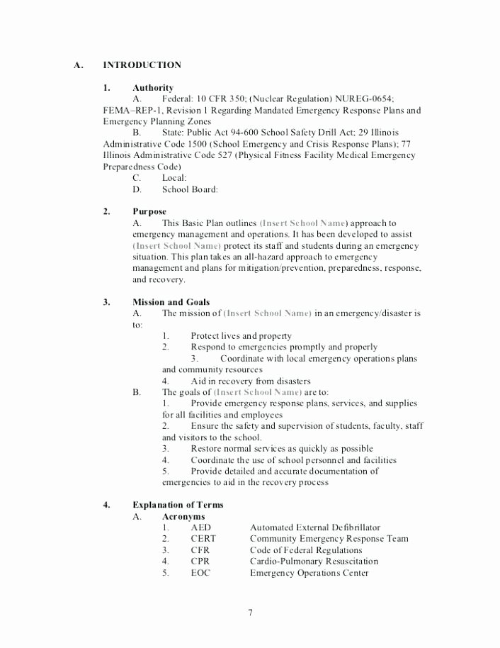 Crisis Management Plan Template Fresh Hospital Disaster Drill Critique form S and