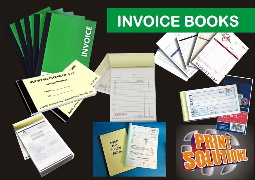 Custom Printed Receipt Books Best Of Custom Printed Invoice Books and Receipt Books for Your