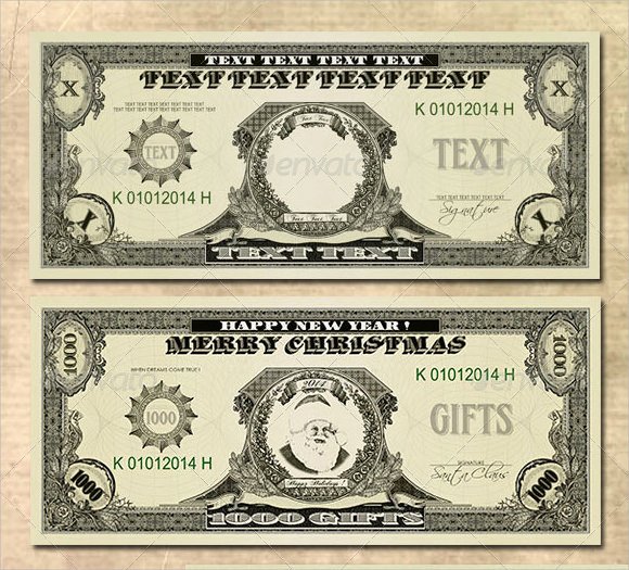 35 Customizable Fake Money Template Hamiltonplastering