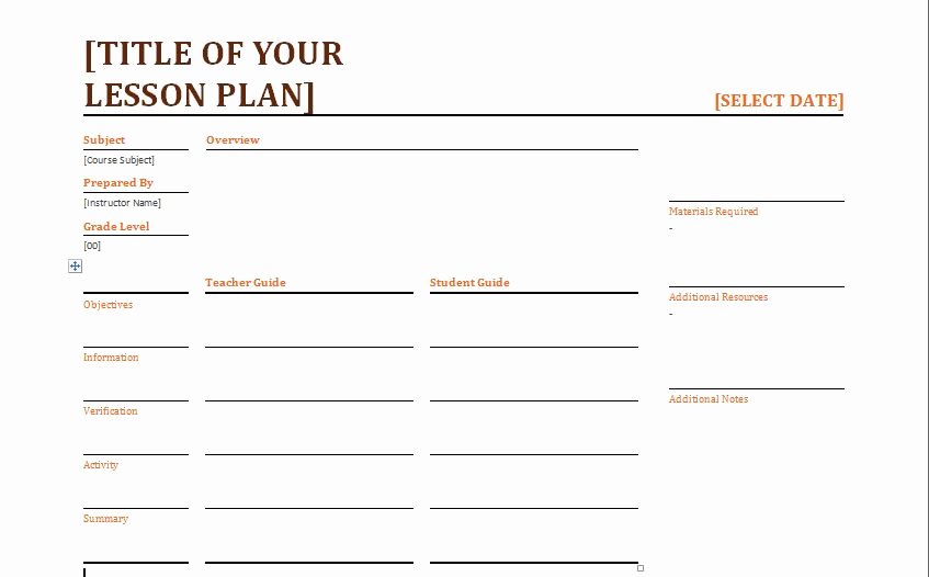 Daily Lesson Plan Template Doc Awesome Teacher Daily Lesson Planner Template
