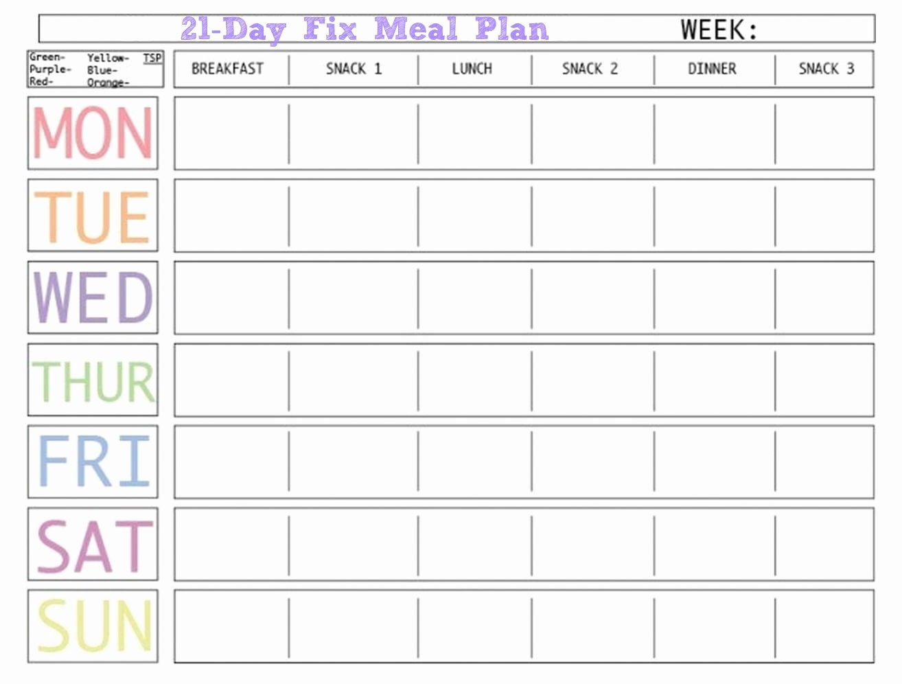 Daily Meal Plan Template Best Of Here is A Blank Meal Plan Template You Can Use Diet Plan