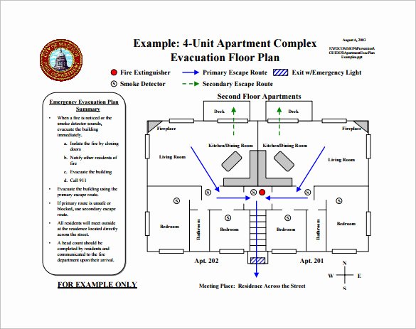 emergency evacuation plan template