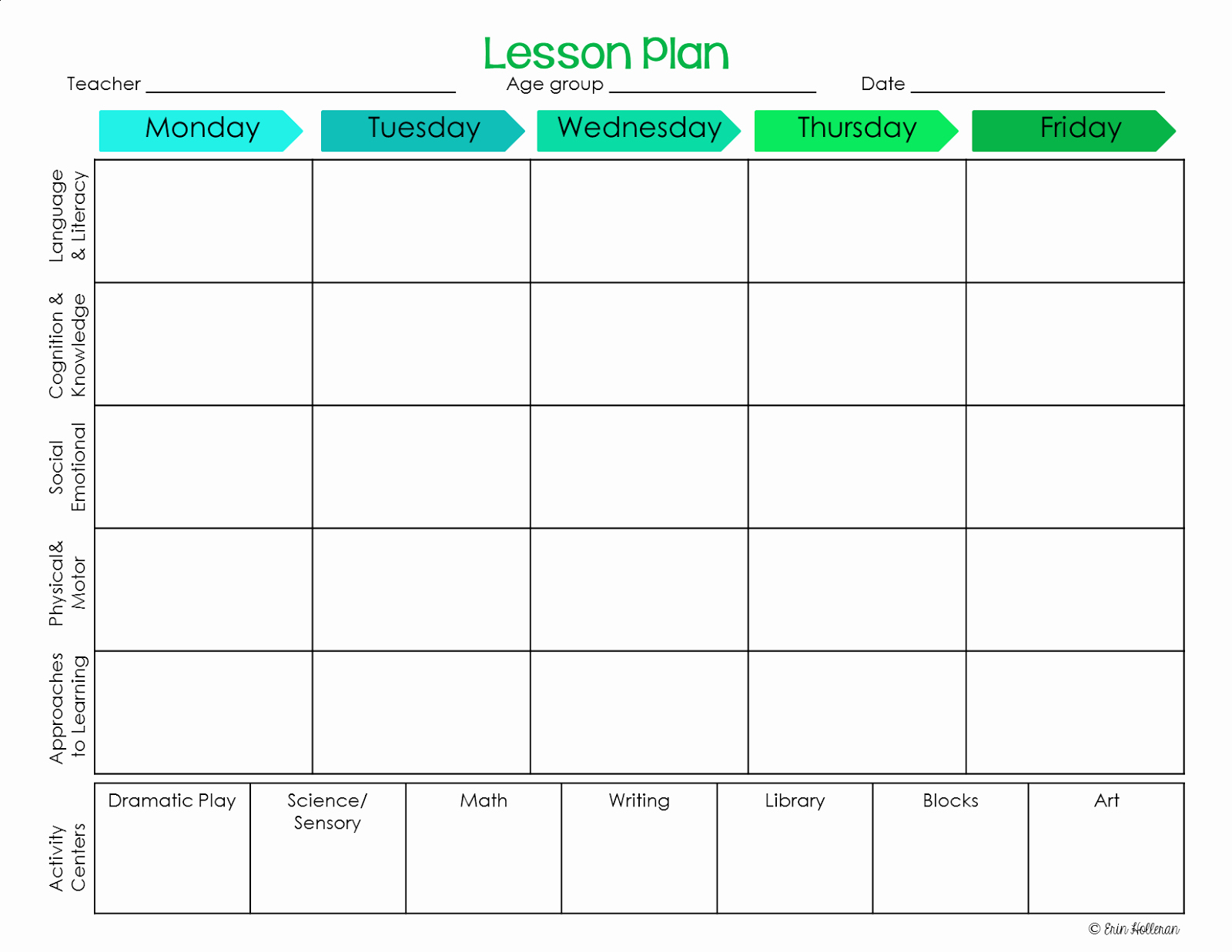 Daycare Lesson Plan Template New Preschool Ponderings Make Your Lesson Plans Work for You