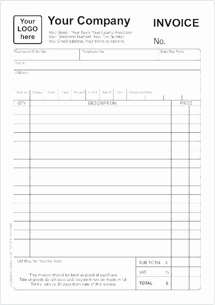Design Your Own Receipt Book Awesome How to Make Your Own Invoice