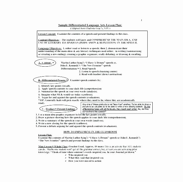 Differentiated Instruction Lesson Plan Template New Tiered Lesson Plan Template Differentiated Instruction
