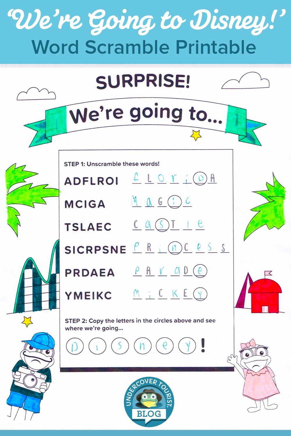 Disney Surprise Letter Template Awesome We Re Going to Disney Tips &amp; Ideas to Surprise Your Kids