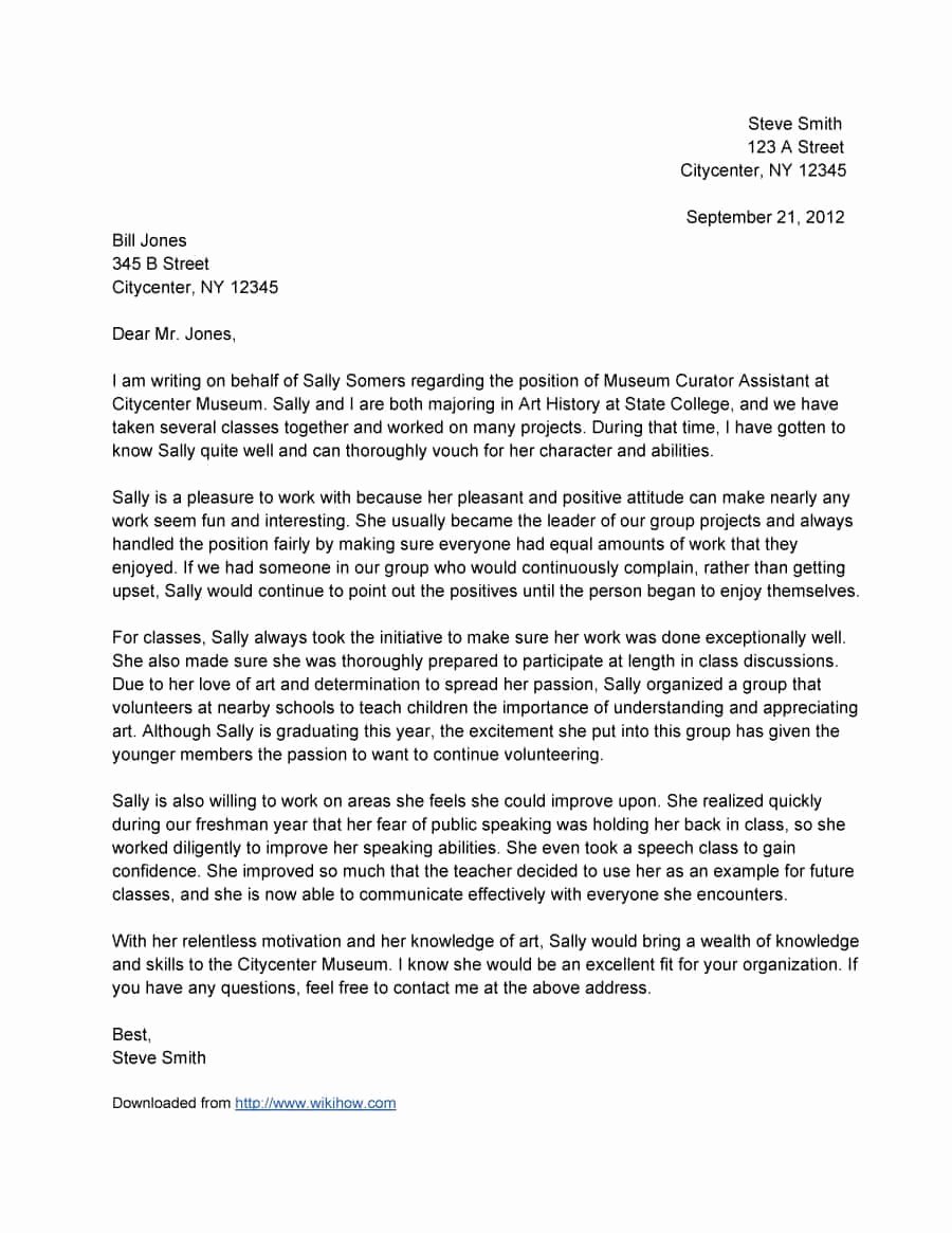 Do Letter Of Recommendation Unique 43 Free Letter Of Re Mendation Templates &amp; Samples