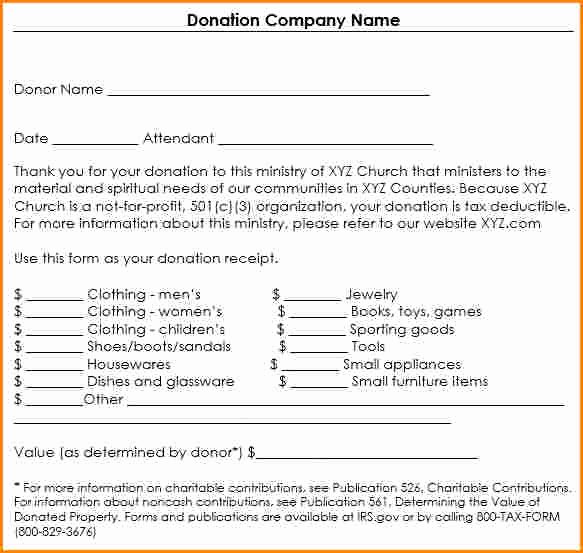 Donation Receipt Template for 501c3 Best Of 5 501c3 Donation Receipt