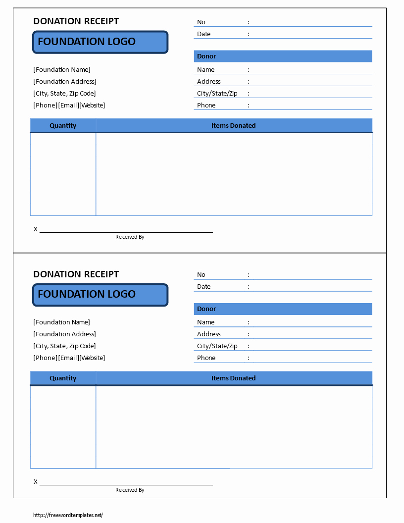 Donation Receipt Template Google Docs Awesome Free Donation Receipt
