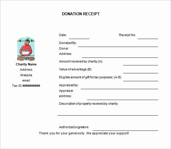 Donation Receipt Template Pdf Awesome Donation Receipt Template Pdf Templates Resume
