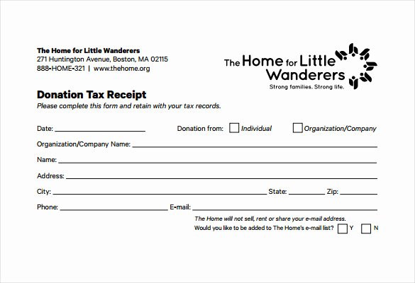 Donation Receipt Template Pdf New 20 Donation Receipt Templates Pdf Word Excel Pages