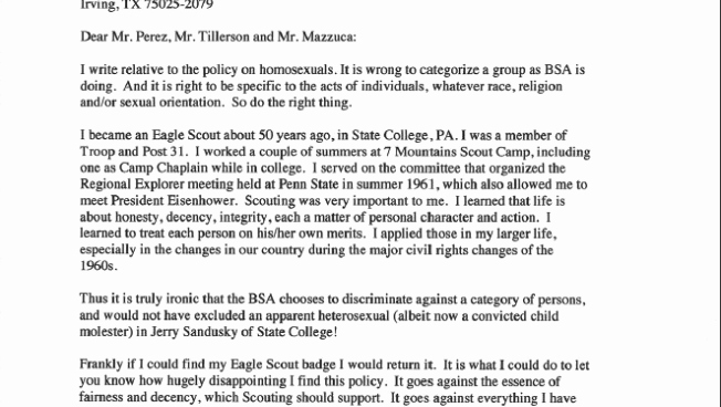 Eagle Letter Of Recommendation Awesome Local Eagle Scout Reacts to Revelation Of Boy Scouts