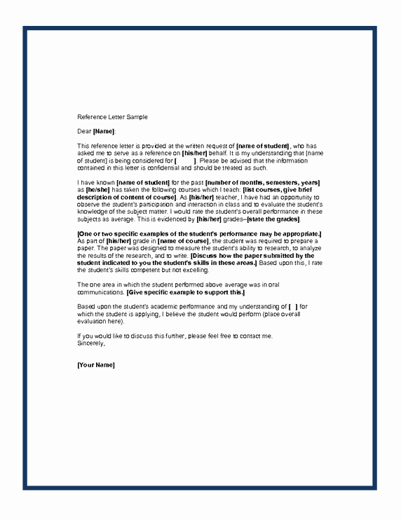 Eagle Scout Recommendation Letter Template Unique Letter Of Re Mendation format