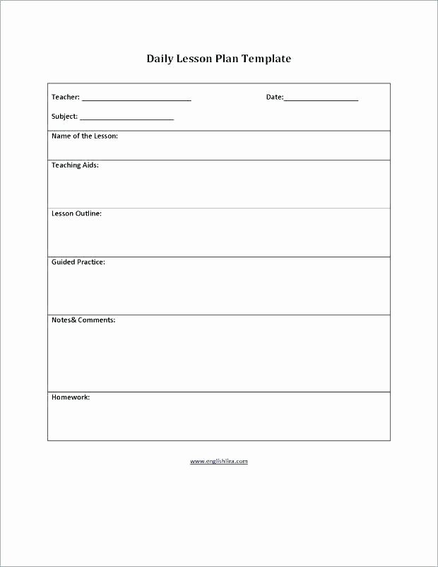 Easy Lesson Plan Template Beautiful Easy Lesson Plan Template