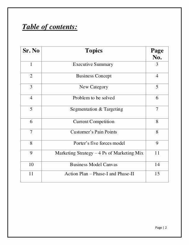 Ecommerce Business Plan Template New Business Plan for A New E Merce Concept Of Line