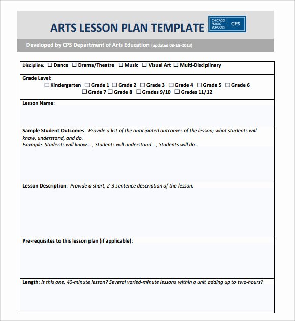 Edi Lesson Plan Template New Developing A Lesson Plan Template Templates Resume