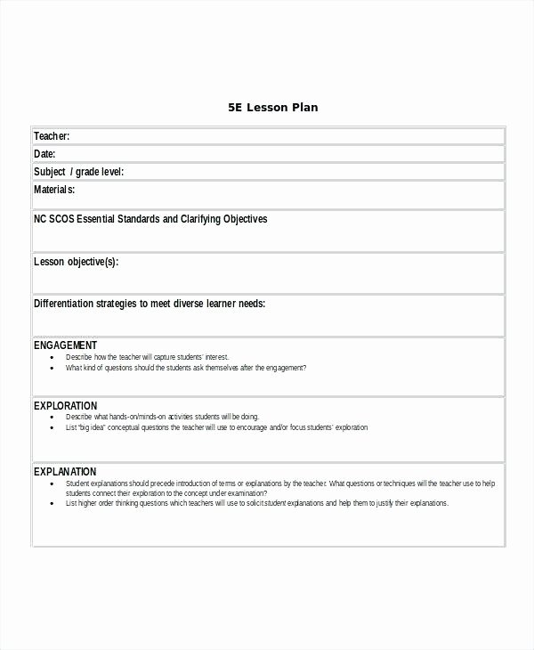 Editable Weekly Lesson Plan Template Lovely after School Lesson Plan Template Globalsacredcircle