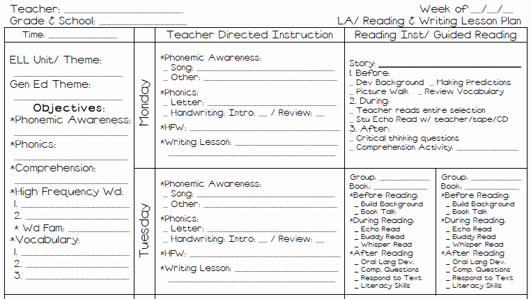 Elementary Lesson Plan Template Beautiful Ms M S Blog Lesson Plans Galore