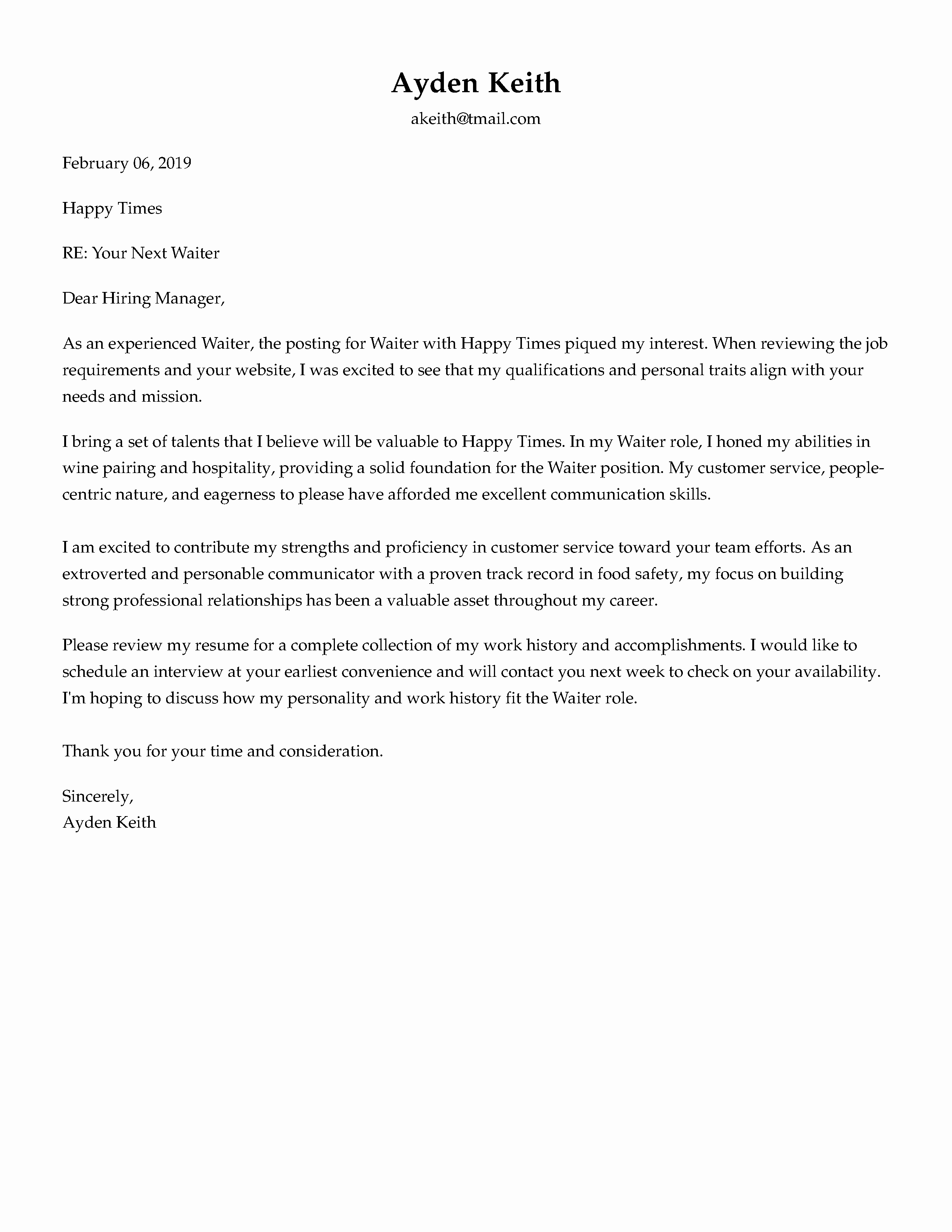 Emailed Cover Letter format Awesome Cover Letter formats &amp; formatting Advice that Will Win You