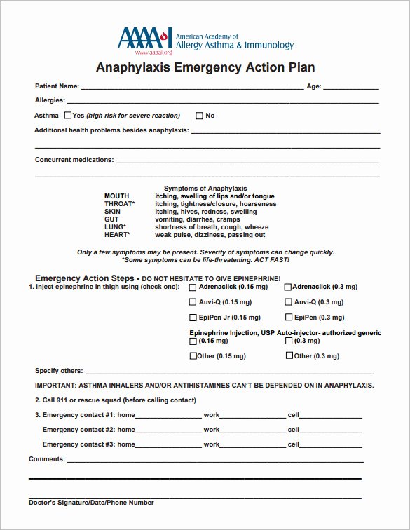 Emergency Action Plan Template Lovely 85 Action Plan Templates Word Excel Pdf