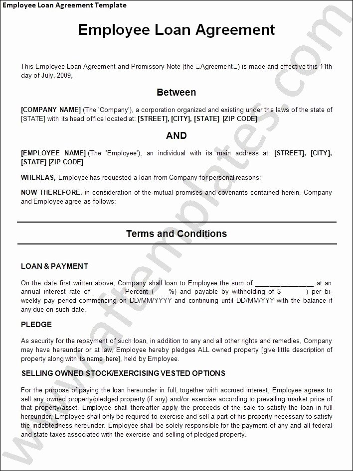 Laptop Loan Agreement Template