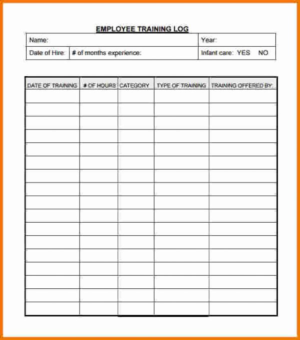 Employee Training Plan Template Excel Lovely Employee Training Record Template Excel