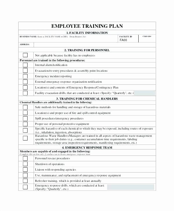 Employee Training Plan Template Word Beautiful Safety Training Calendar Template